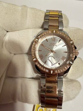 Invicta Angel Women's Watch - 34.5mm, Rose Gold, Steel